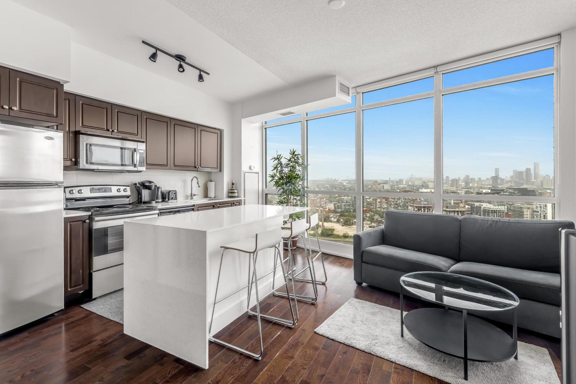 טורונטו 2 Bedroom Waterfront Condo Downtown W/ Free Parking מראה חיצוני תמונה